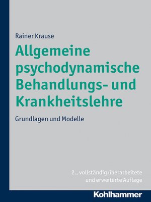 cover image of Allgemeine psychodynamische Behandlungs- und Krankheitslehre